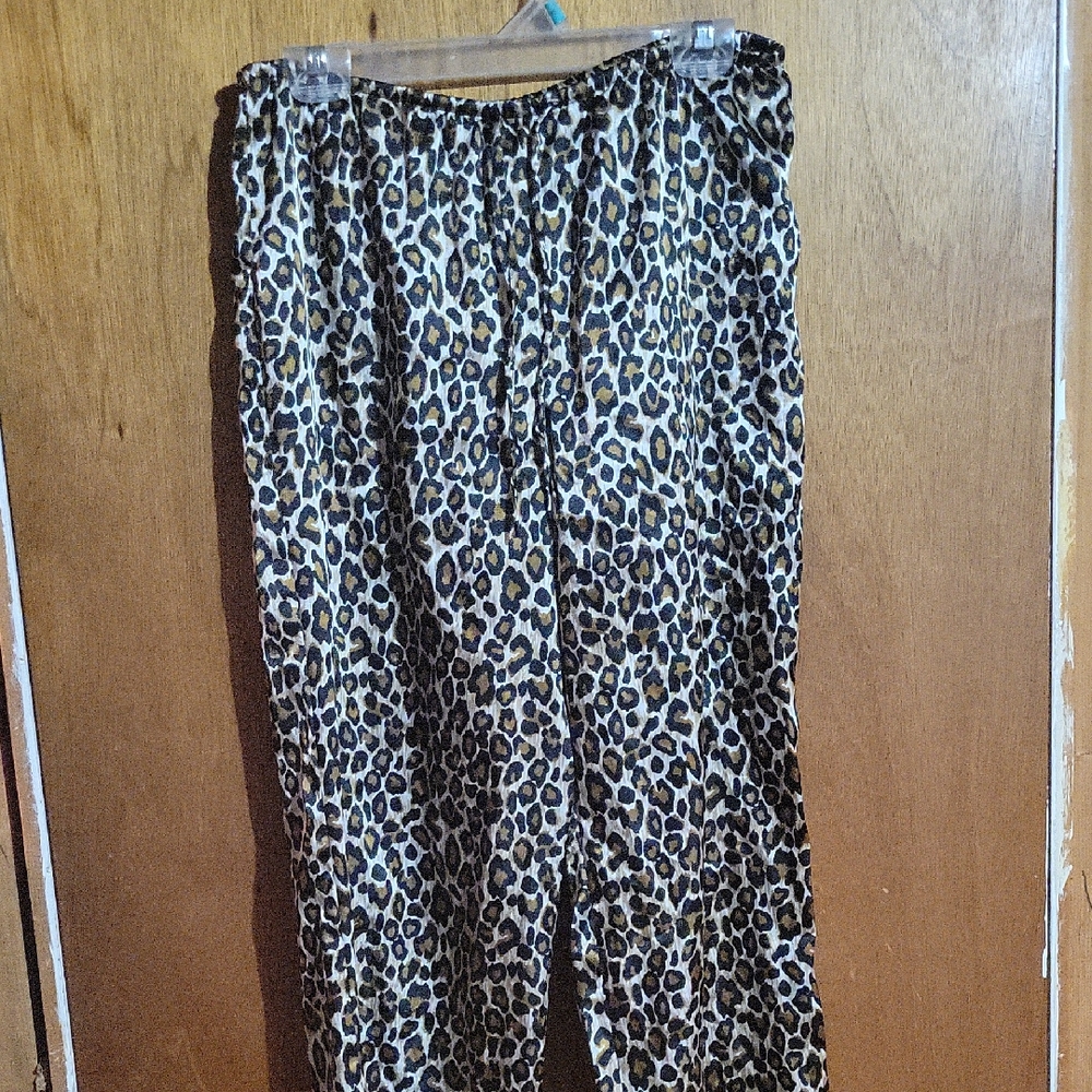 Leopard Print Pants